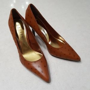 Ralph Lauren Leather Pump